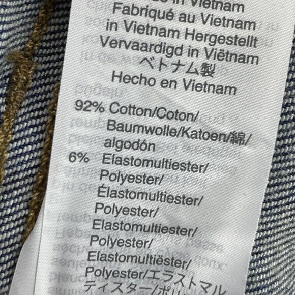 NWT MADEWELL Stovepipe Overalls Women Large Cosman Wash Blue Denim Skinny Jeans - Picture 13 of 13